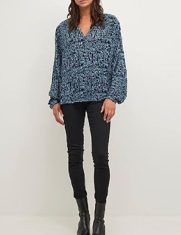 Bluza Kaffe, mix culori
