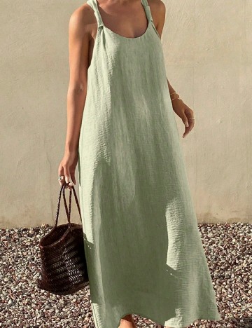 Rochie lunga SHEIN, verde