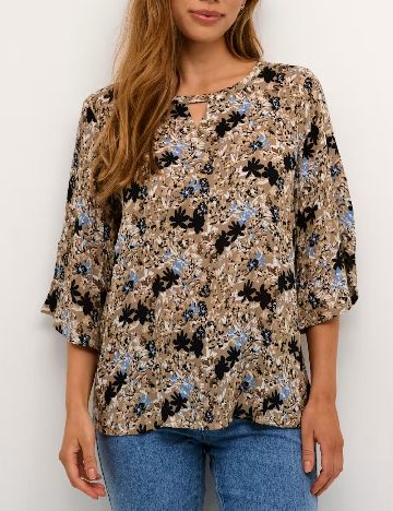 Bluza Kaffe, mix culori