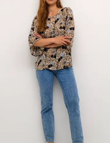 Bluza Kaffe, mix culori