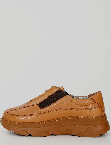 Pantofi Gonderi, maro