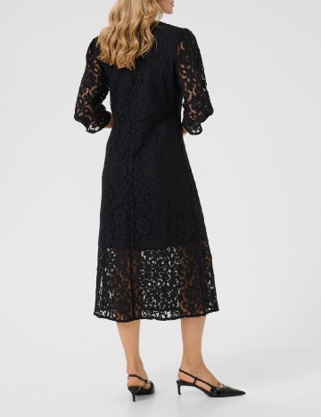 Rochie medie Cream, negru
