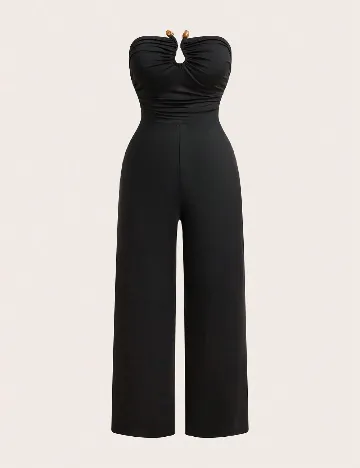 Salopeta SHEIN CURVE, negru