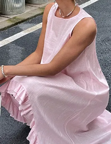 Rochie lunga SHEIN, roz
