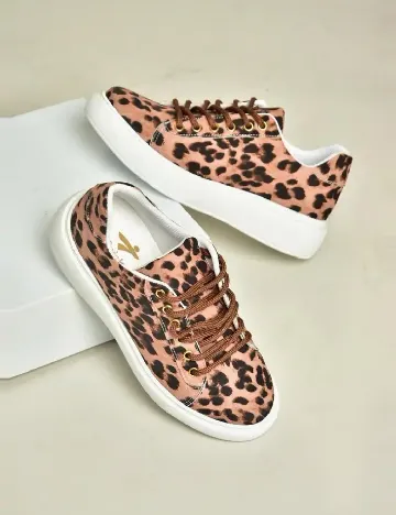 Adidasi Snicker, animal print