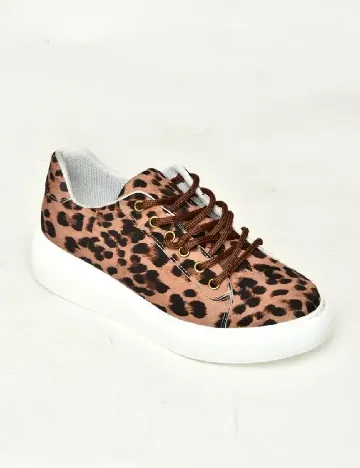 Adidasi Snicker, animal print