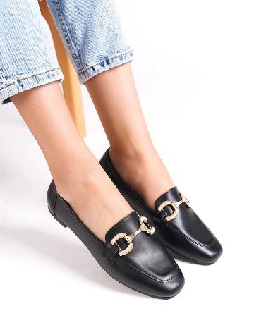 Mocasini Capone Outfitters, negru