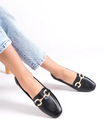 Mocasini Capone Outfitters, negru