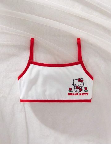 Bustiera Shein Kids, alb