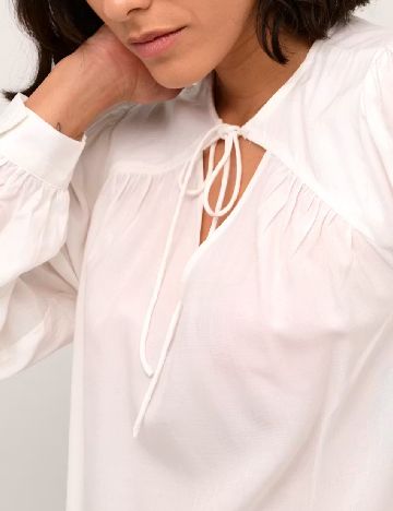Bluza Kaffe, alb