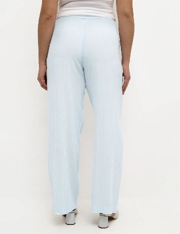 Pantaloni Kaffe, albastru