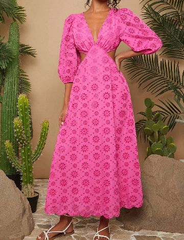 Rochie lunga SHEIN, roz
