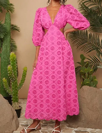 Rochie lunga SHEIN, roz