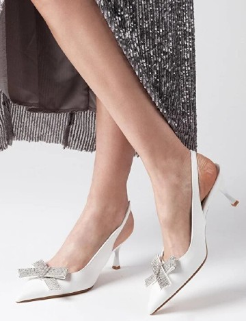 Pantofi Mio Gusto, alb