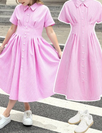 Rochie Shein Kids, roz