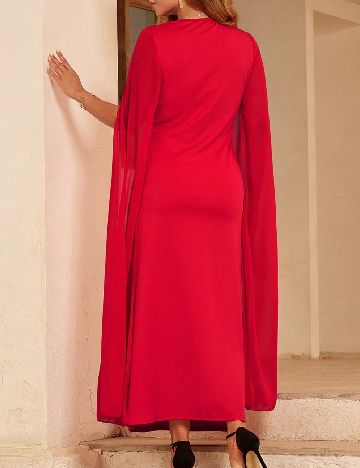 Rochie lunga SHEIN CURVE, rosu