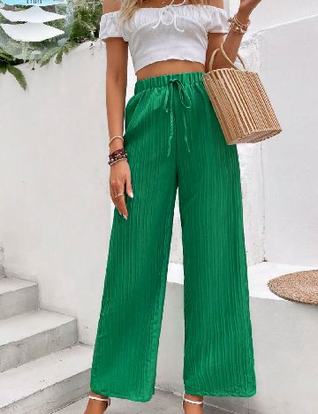 Pantaloni SHEIN, verde