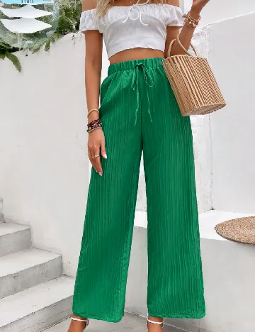 Pantaloni SHEIN, verde