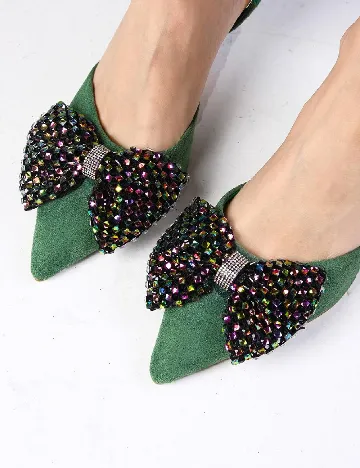 Pantofi Mio Gusto, verde