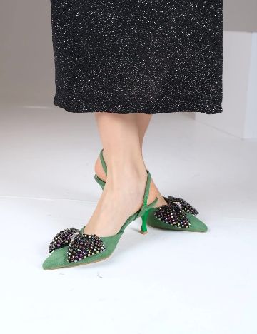 Pantofi Mio Gusto, verde