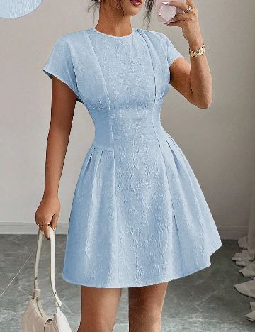Rochie scurta SHEIN, albastru