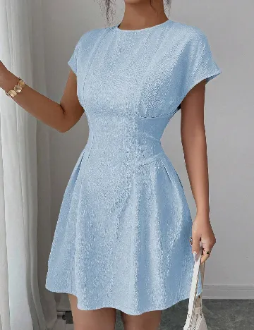 Rochie scurta SHEIN, albastru