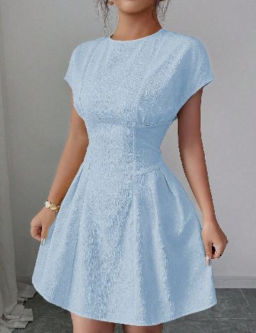 Rochie scurta SHEIN, albastru
