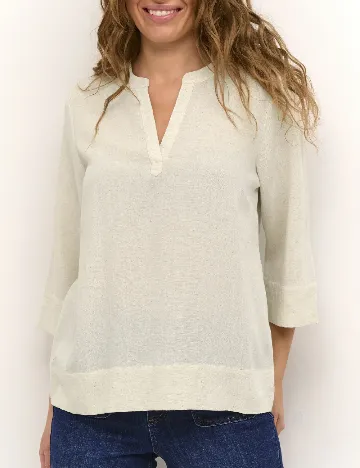Bluza Kaffe, crem