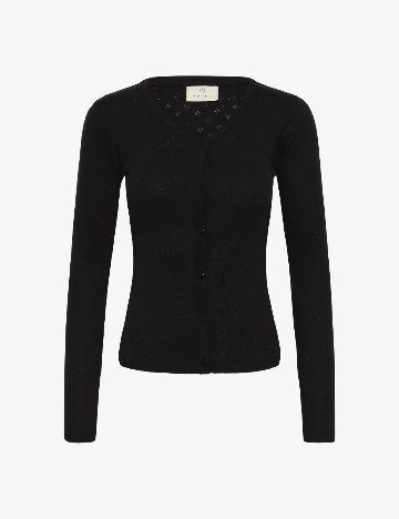Cardigan Kaffe, negru