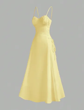 Rochie medie SHEIN, galben