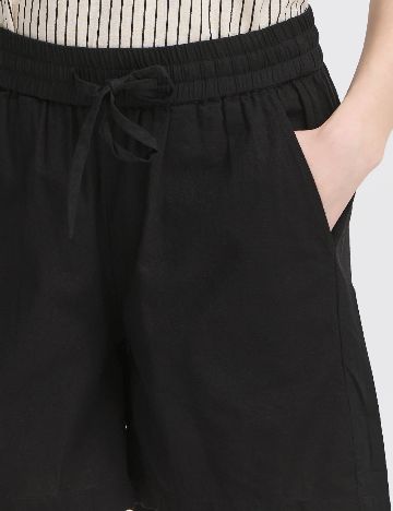 Pantaloni scurti Fransa, negru