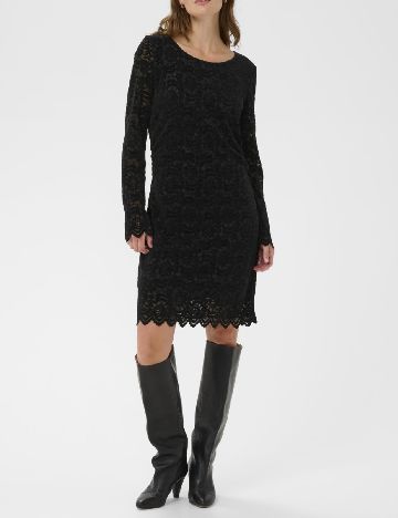 Rochie scurta Soaked In Luxury, negru