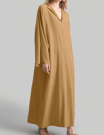 Rochie lunga SHEIN, maro