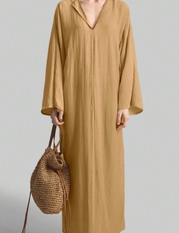 Rochie lunga SHEIN, maro