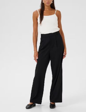 Pantaloni Kaffe, negru
