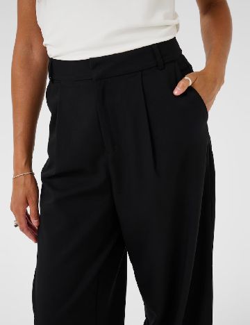 Pantaloni Kaffe, negru