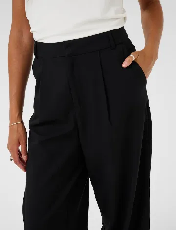 Pantaloni Kaffe, negru