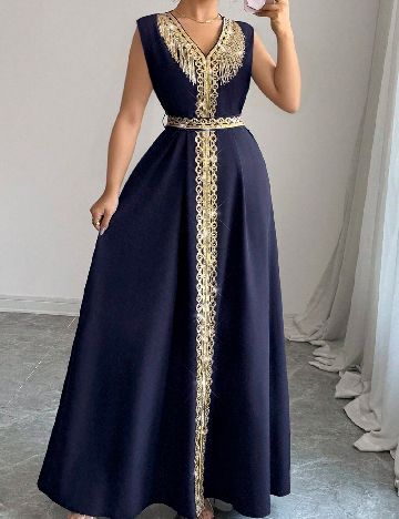 Rochie lunga SHEIN, bleumarin