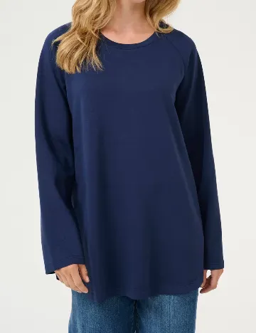 Bluza Kaffe, bleumarin