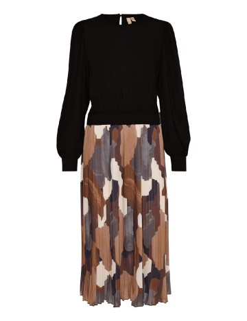 Rochie medie Culture, mix culori