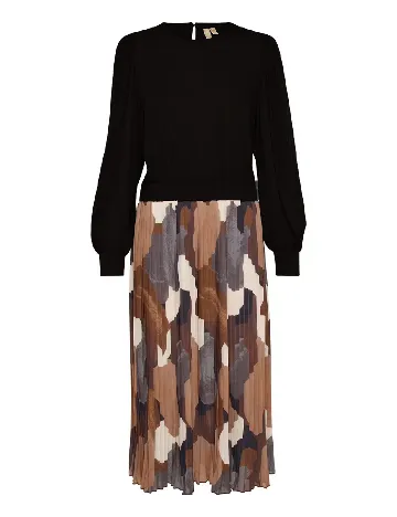 Rochie medie Culture, mix culori