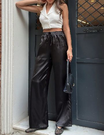 Pantaloni SHEIN, negru