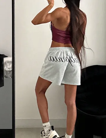 Pantaloni scurti SHEIN, gri