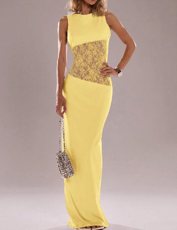 Rochie lunga SHEIN, galben