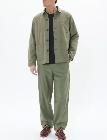 Pantaloni Matinique, verde