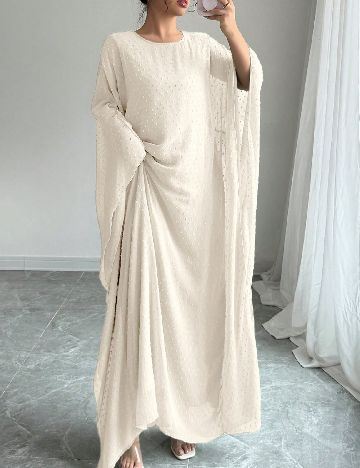 Rochie lunga SHEIN, ecru