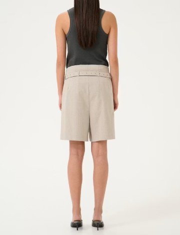 Pantaloni scurti Karen By Simonsen, bej