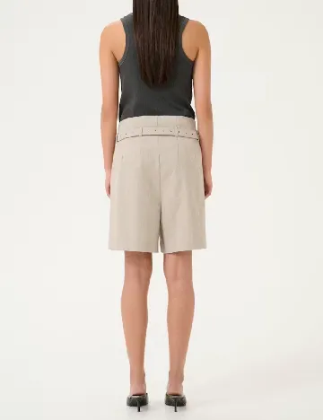 Pantaloni scurti Karen By Simonsen, bej