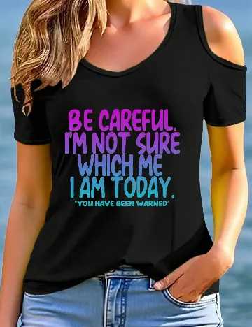 Tricou SHEIN CURVE, negru