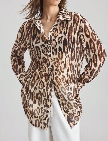 Camasa SHEIN, animal print